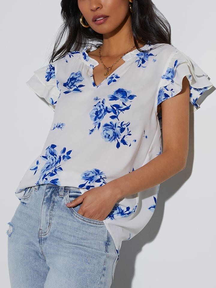 

Блуза LA Angels, цвет creme/blau