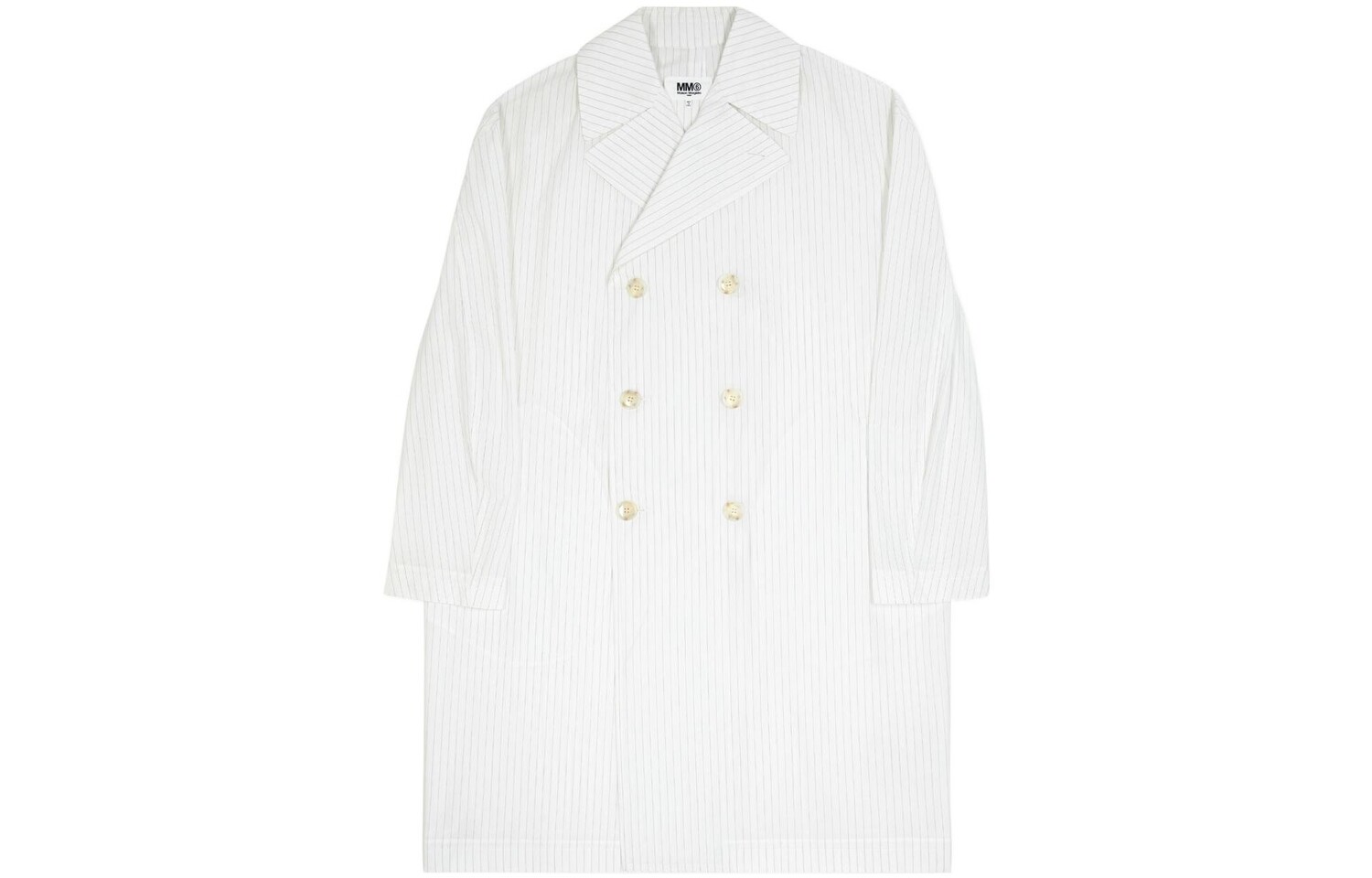 

Пальто унисекс белое Mm6 Maison Margiela, белый