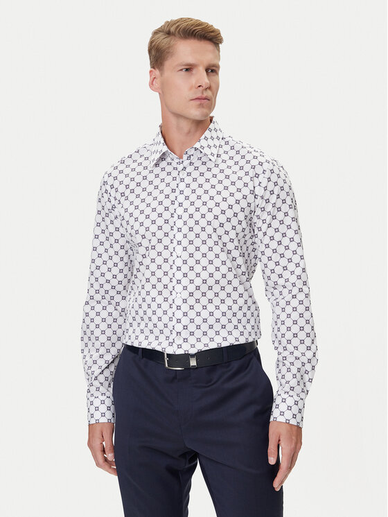 

Рубашка slim fit 17 JSH-63Pierce 30047175 Joop!, экрю