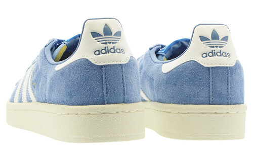 Кроссовки Adidas Originals Campus Skateboarding Unisex, голубой/белый — фото 4