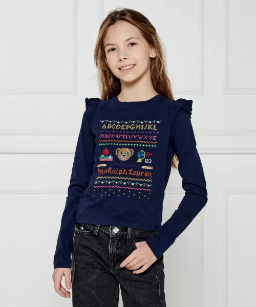 

Блуза Regular fit Polo Ralph Lauren, синий