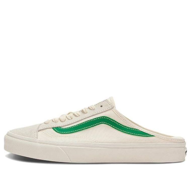 

Кеды Vans Style 36 Mule Low Tops Casual Skateboarding Shoes Unisex White Green, белый