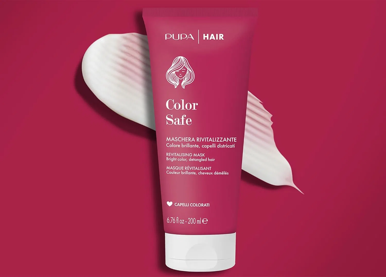 Восстанавливающая маска для окрашенных волос «Color Safe» от Pupa Pupa — фото 3