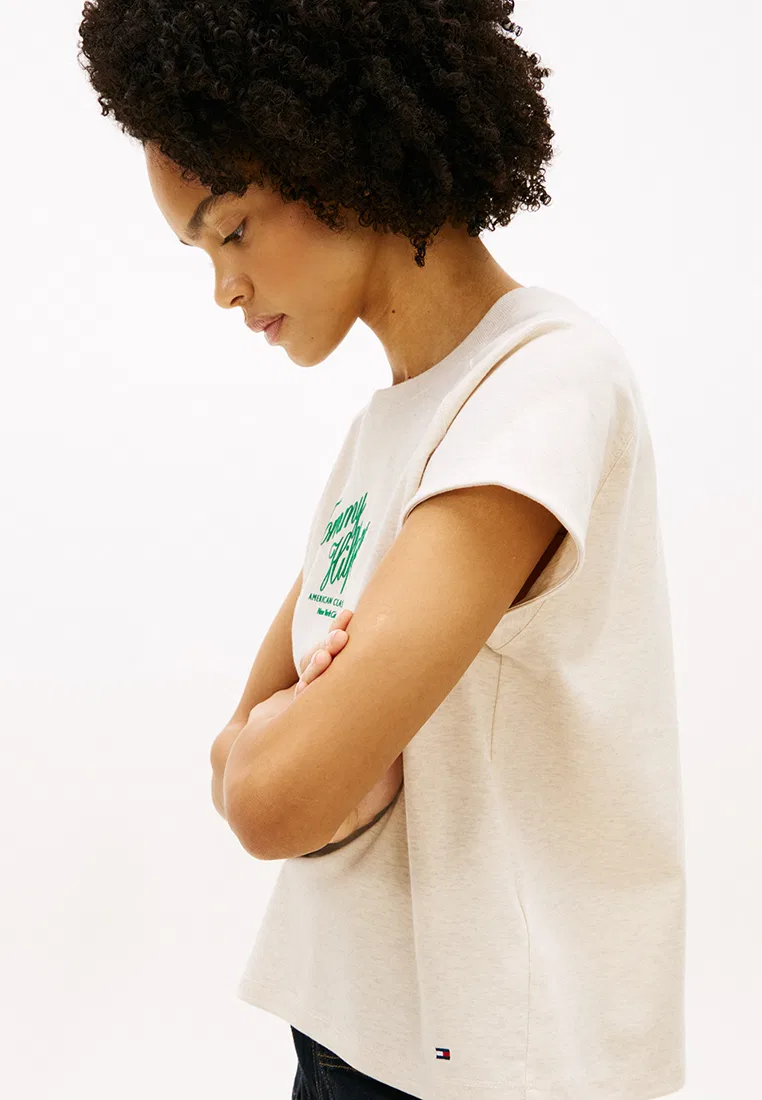 Футболка, Seasonal Script Tee, TH Mainline Tommy Hilfiger — фото 4