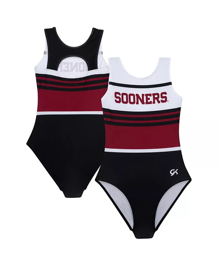 

Купальник Elite Spirit для больших мальчиков и девочек, белый, Oklahoma Sooners GK Elite