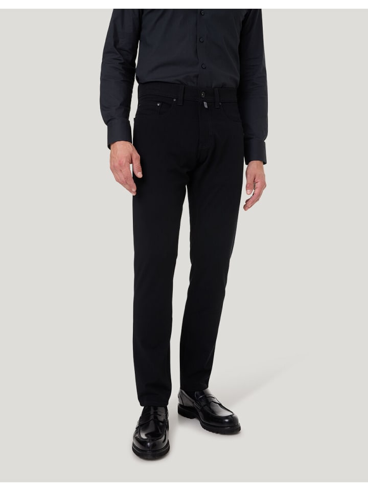 

Pierre Cardin Зауженные брюки Lyon черного цвета