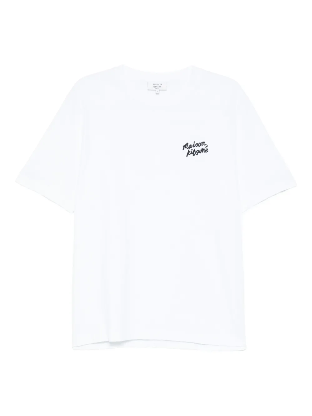 

Футболка Handwriting Comfort Maison Kitsuné, белый