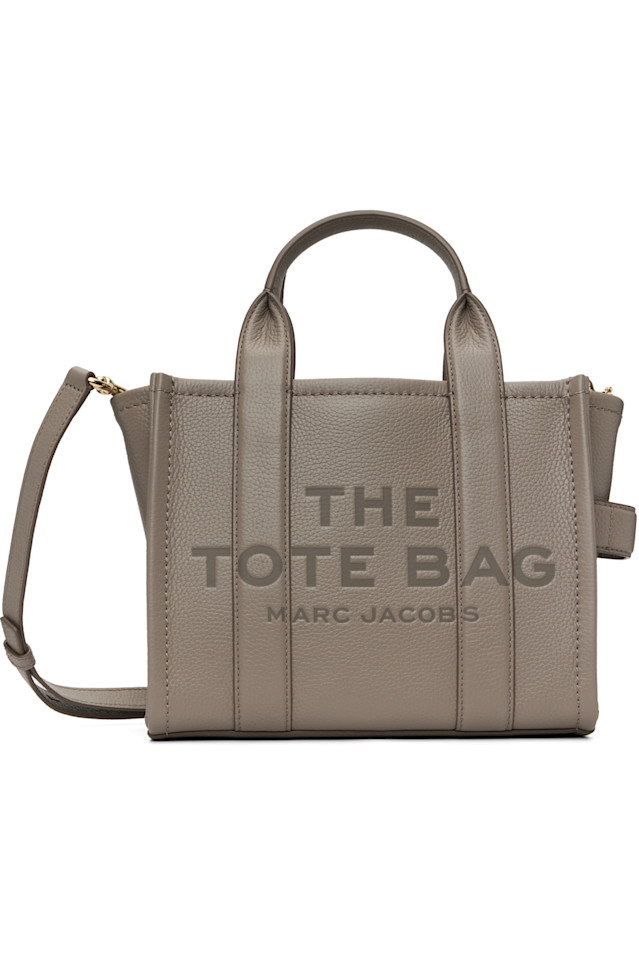 

Marc Jacobs Сумка-Тоут из кожи небольшого размера, бежевого цвета