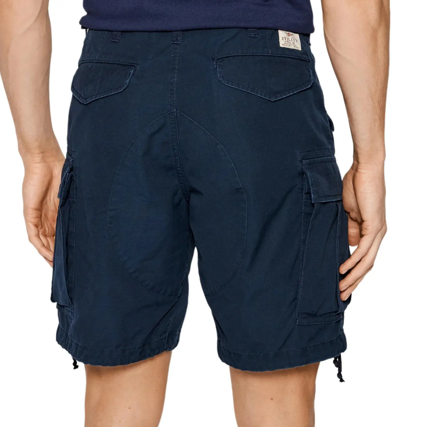 Polo Ralph Lauren SS25 Карго-шорты мужские navy blue — фото 4