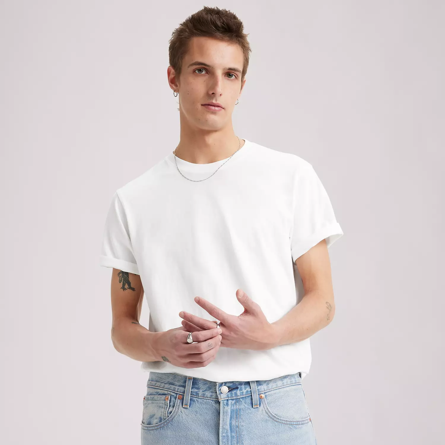 

Незаменимая футболка Levi's, белый