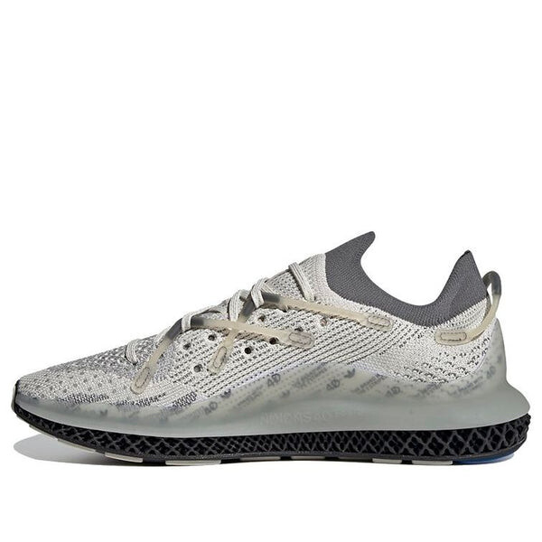 

Кроссовки 4d fusio 'aluminium grey' Adidas, серый