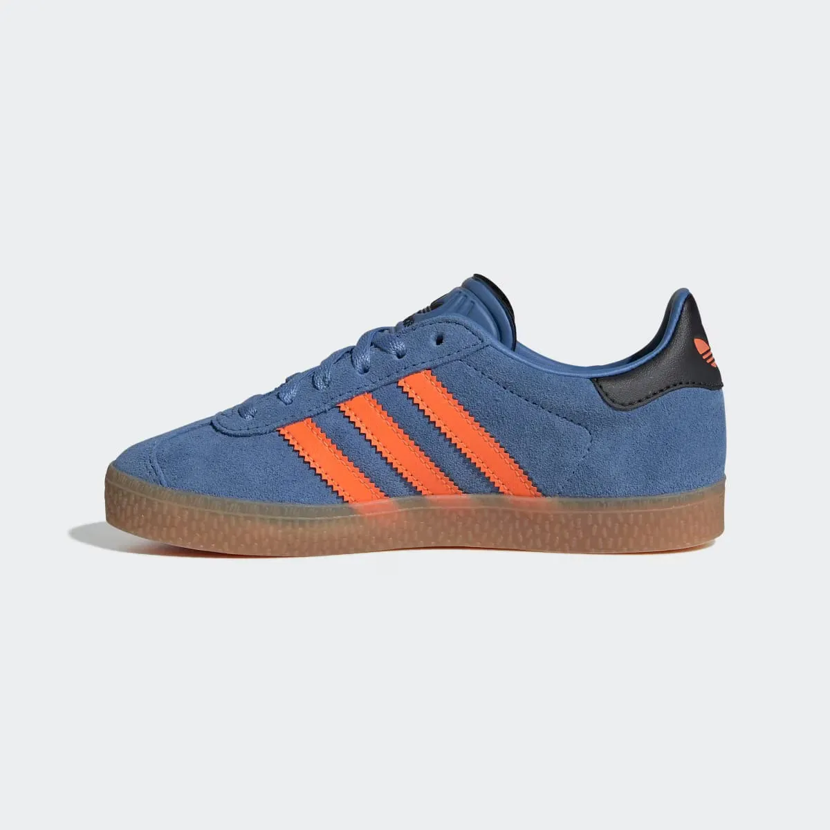Детские повседневные кроссовки Adidas Originals GAZELLE C, синий — фото 4