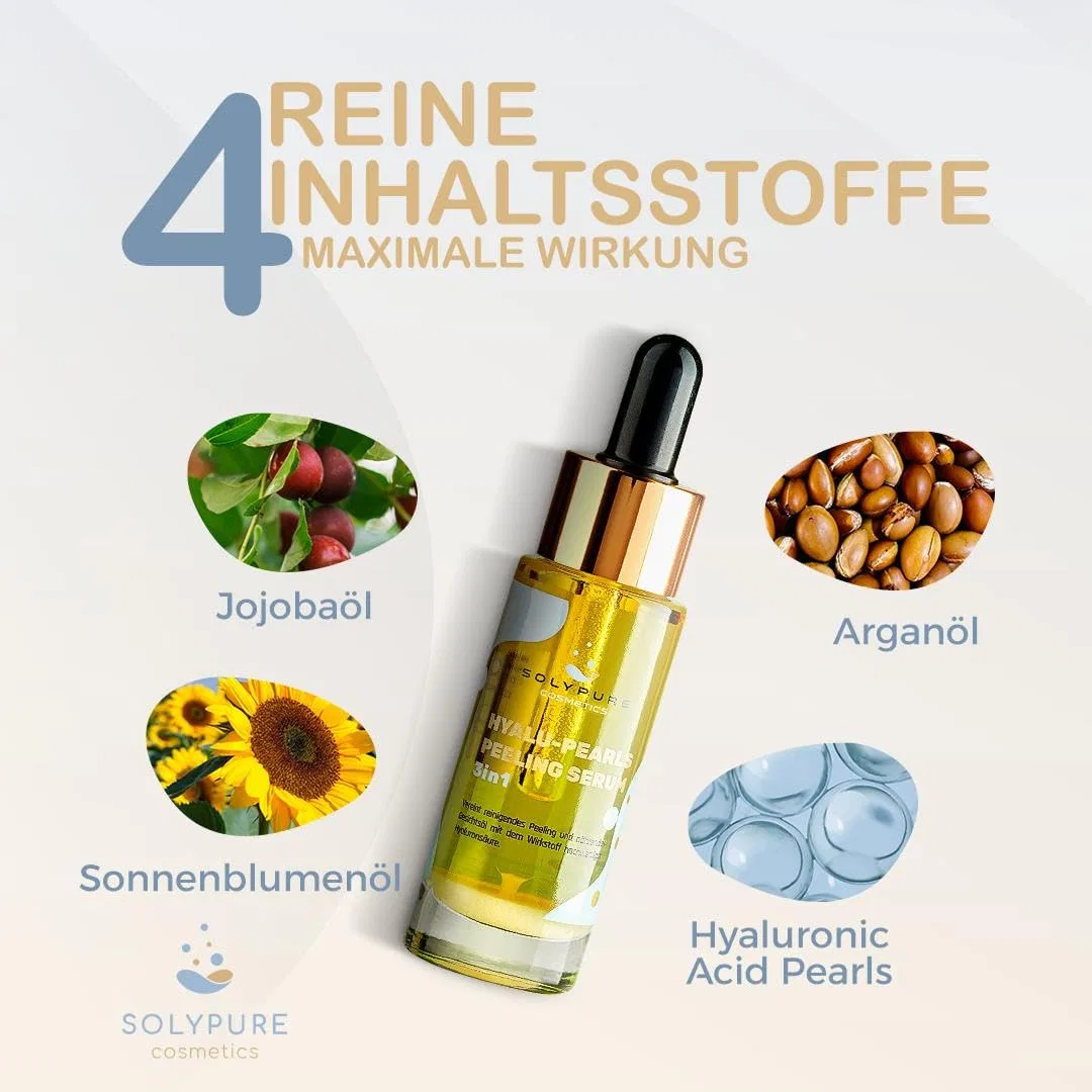 Сыворотка Solypure Cosmetics — В-1 с гиалуроновой кислотой, 30 мл — фото 3