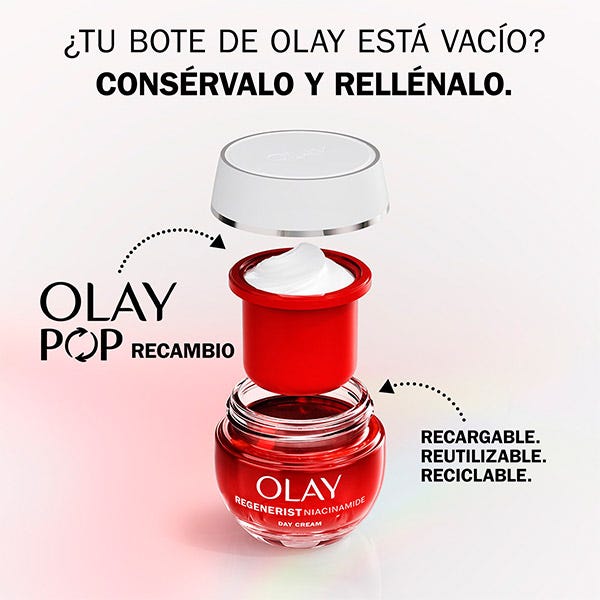 Крем для лица SPF30 OLAY Сменный блок увлажняющего крема Refill Regenerist Niacinamide — фото 2
