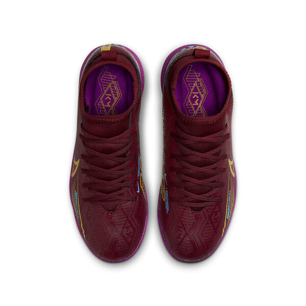 Кроссовки mercurial superfly 9 club km tf turf k Nike, красный — фото 4
