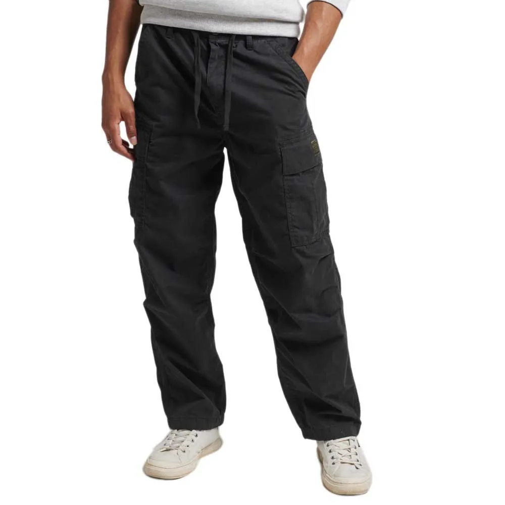 

Брюки карго Superdry Vintage, черный