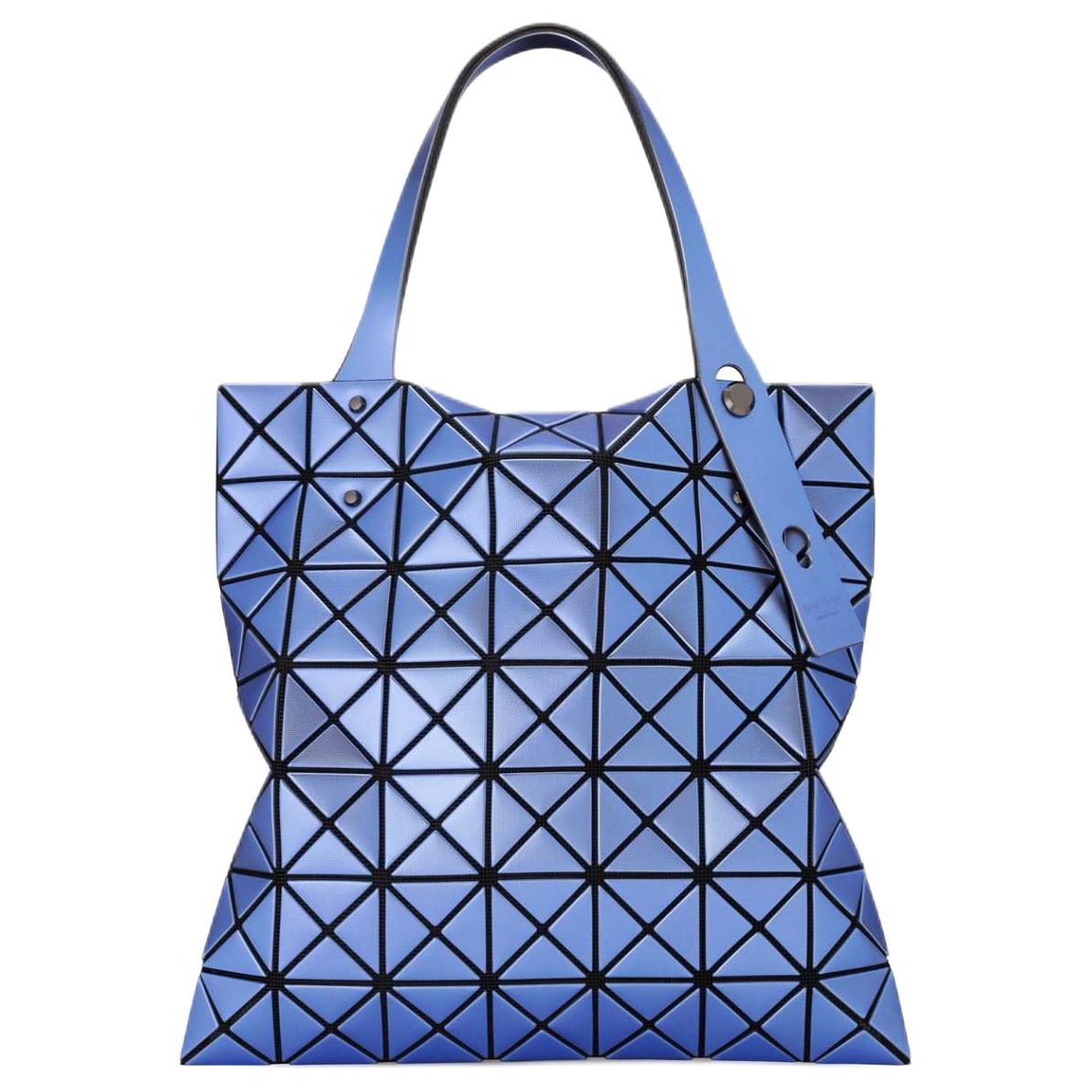 

ISSEY MIYAKE Сумка Platinum PU женская серо-голубая