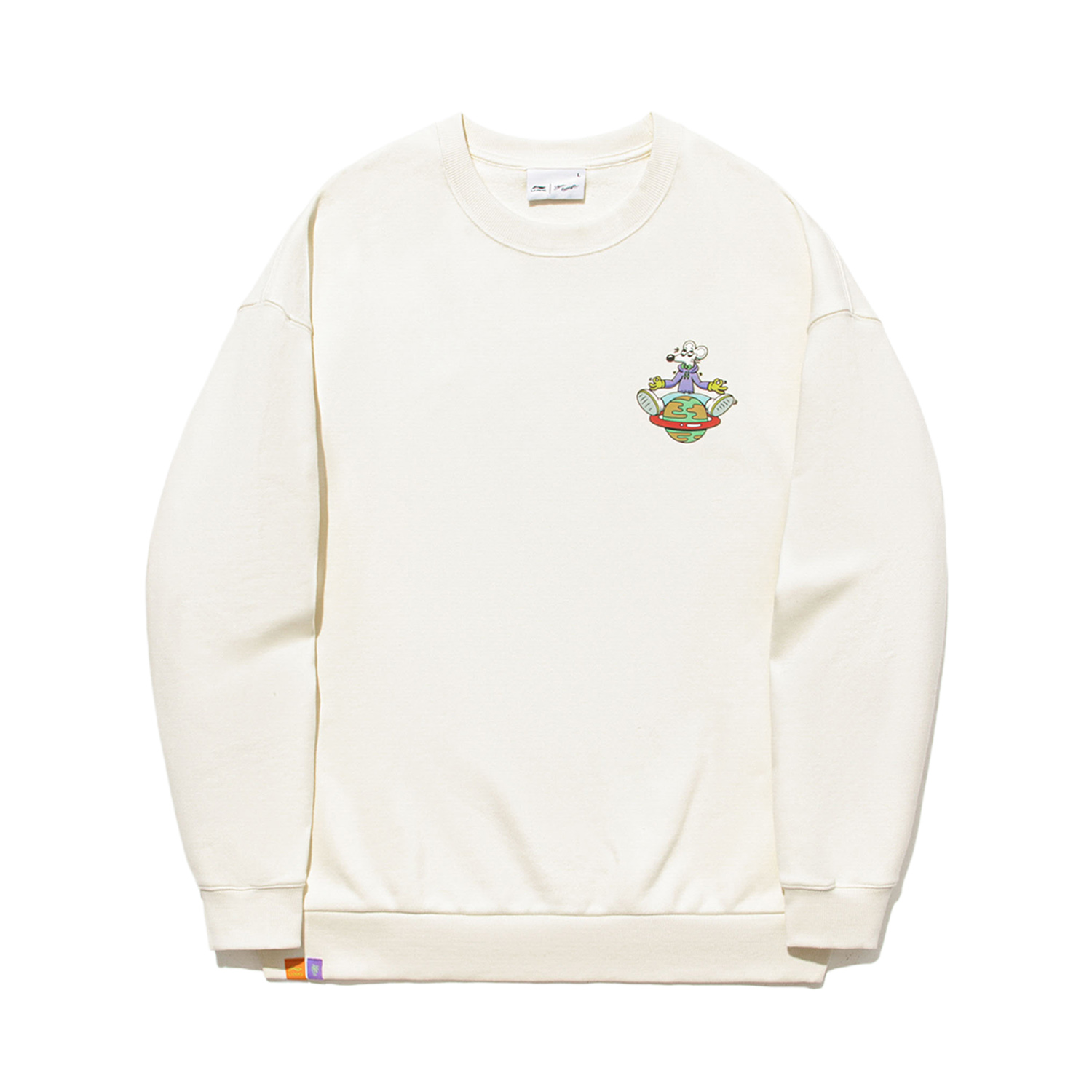 

LiNing Толстовка Li Ning X Steven Harrington мужская ecru