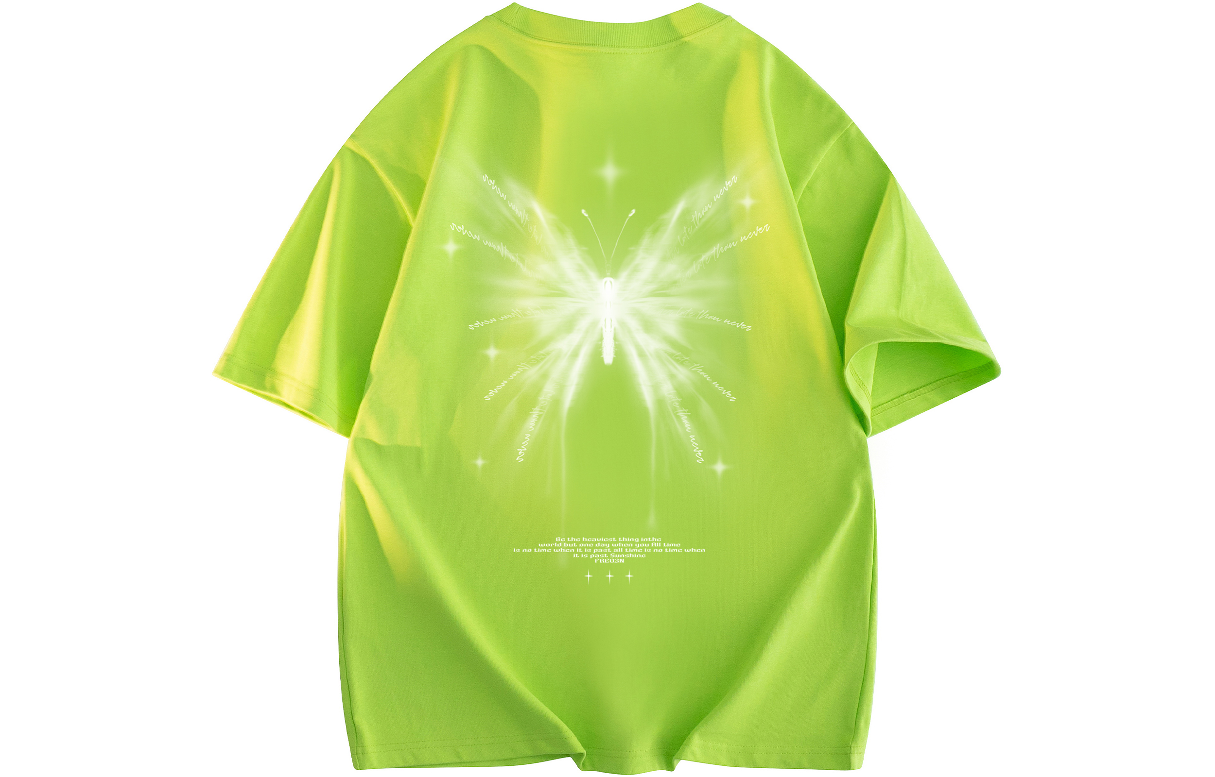

Футболка унисекс FREO3N, Black+Neon Green