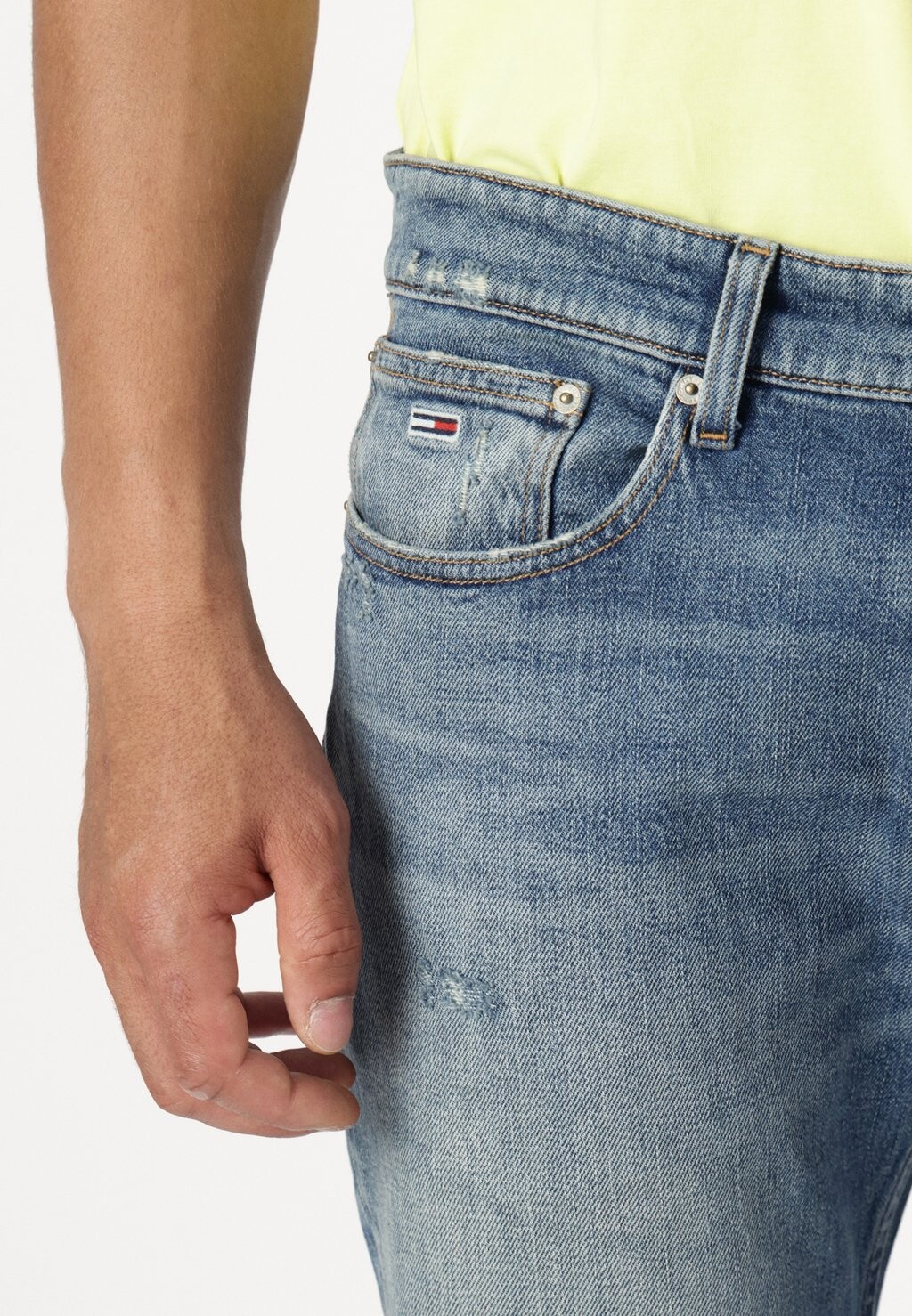 

Джинсы облегающего кроя SCANTON Tommy Jeans, синий деним