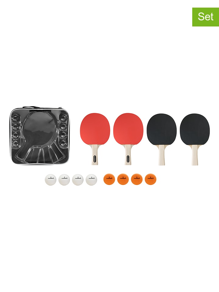 

Hudora Набор для настольного тенниса "Друзья" из 13 предметов, разных цветов