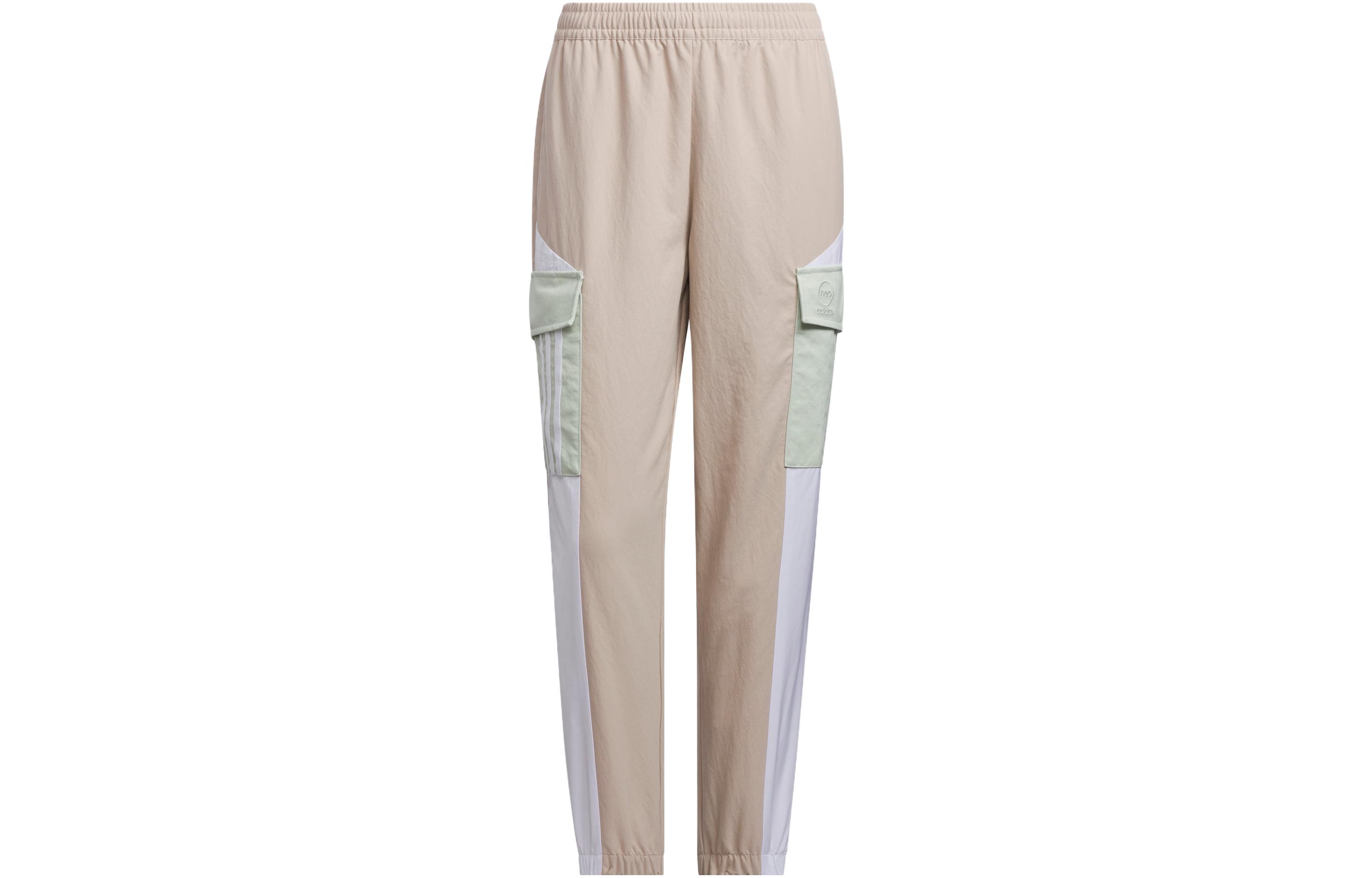 Вязаные спортивные штаны унисекс, цвет Wonder Taupe Adidas Neo, wonder taupe — фото 2