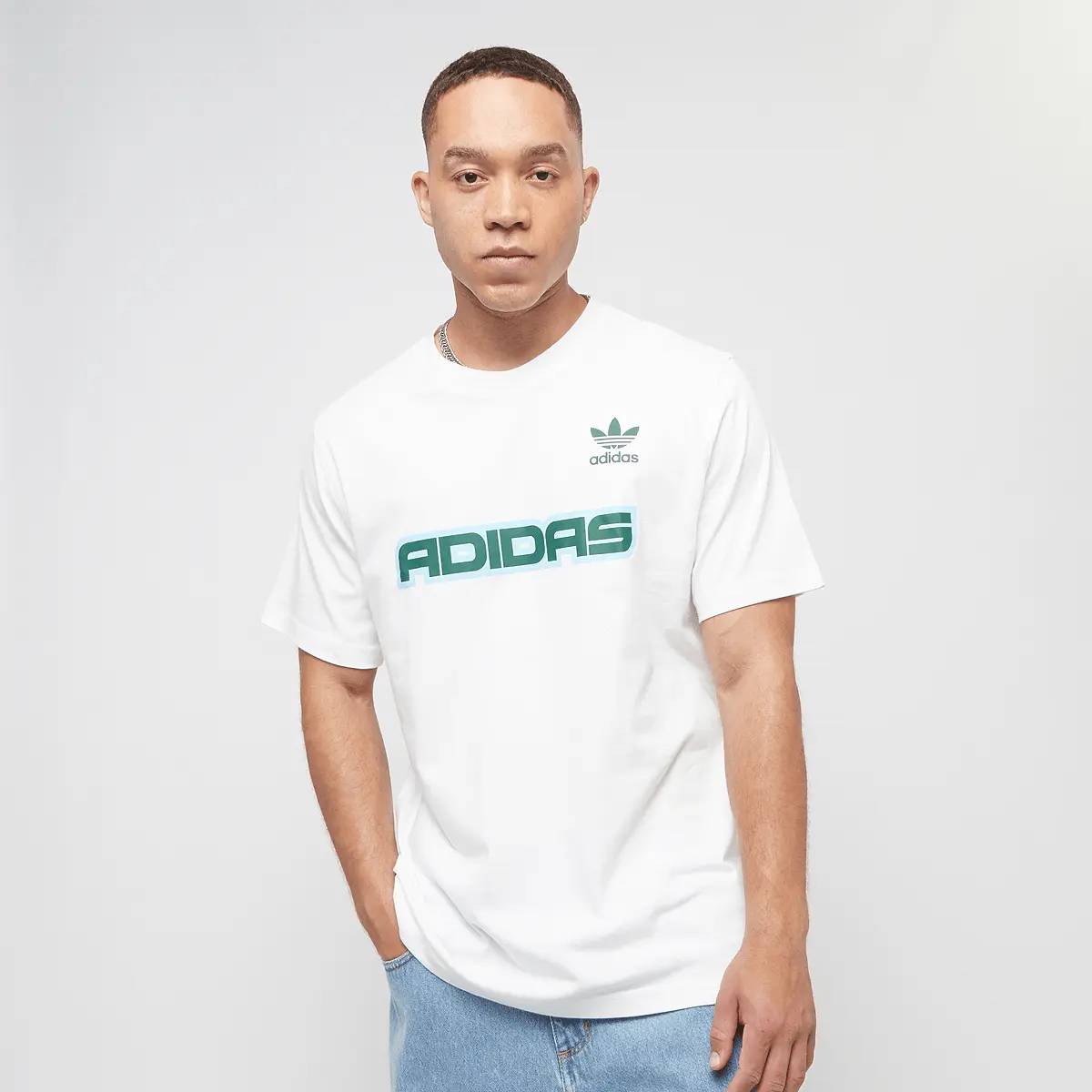 

Футболка adidas Originals Outline Logo, белый