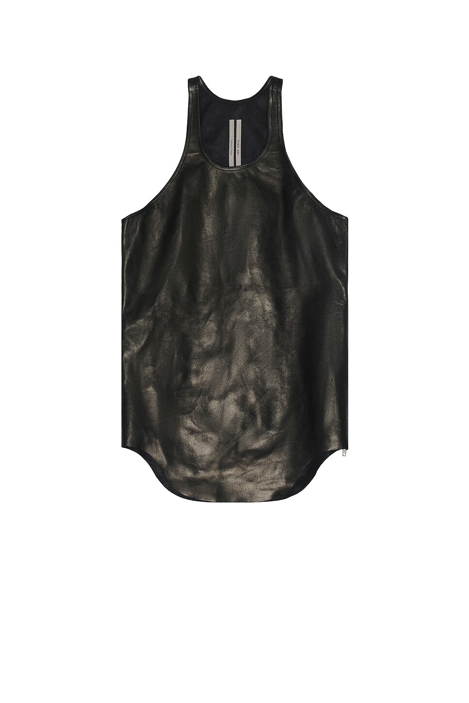 

Кожаная майка Rick Owens, черный