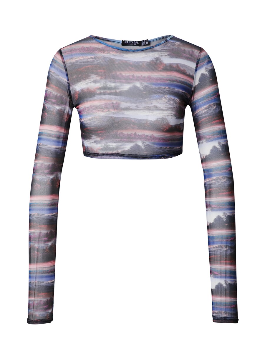 

Лонгслив Nasty Gal Shirt, синий