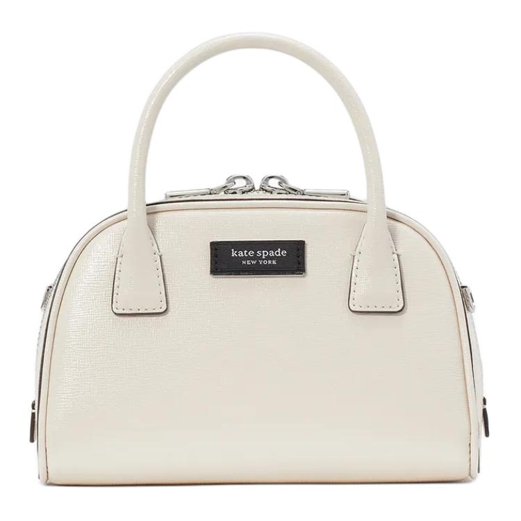 

Kate Spade Кроссбоди из белой овчины миниатюрный