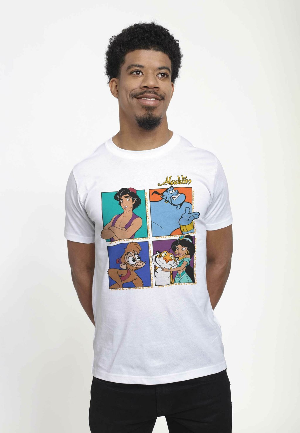 

Футболка с принтом ALADDIN ALADDIN FOUR UNISEX Henry Tiger, белый