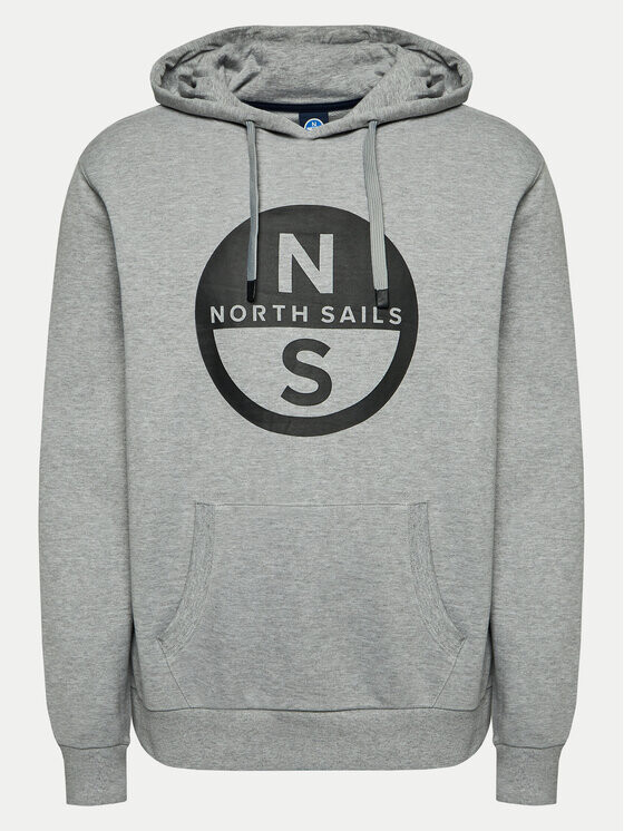 

Толстовка стандартного кроя North Sails, серый