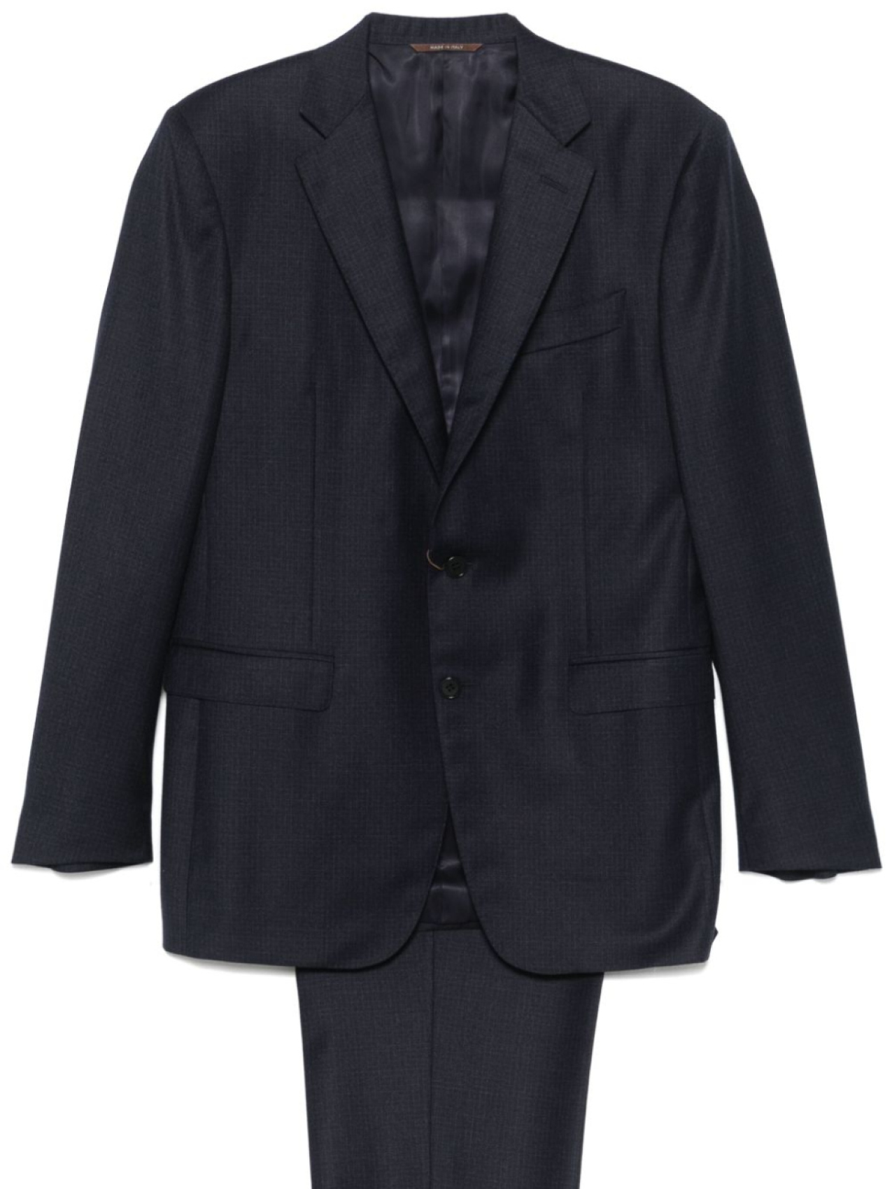 

Canali шерстяной костюм, синий