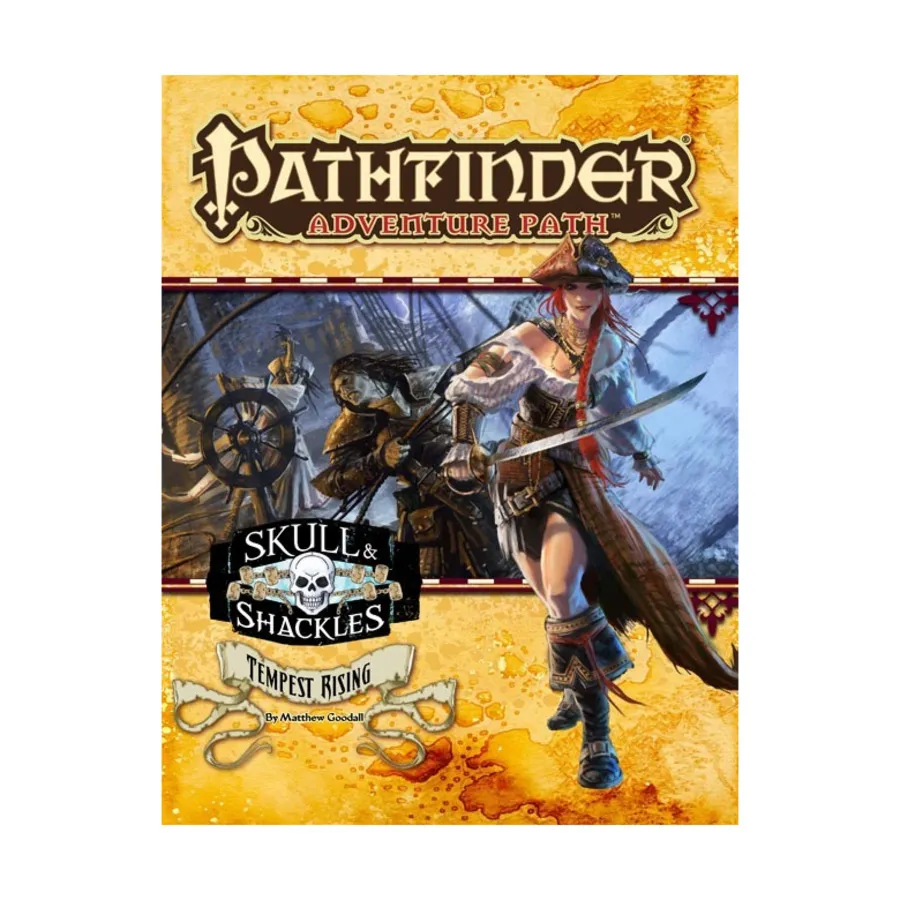 

#57 "Skull & Shackles #3 - Tempest Rising", Pathfinder Roleplaying Game (1st Edition) - Adventure Path #031 - #060, мягкая обложка