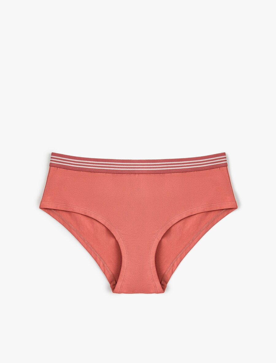 

Трусы Koton Boyshorts Hipster Jacquard-Gummizug, красный