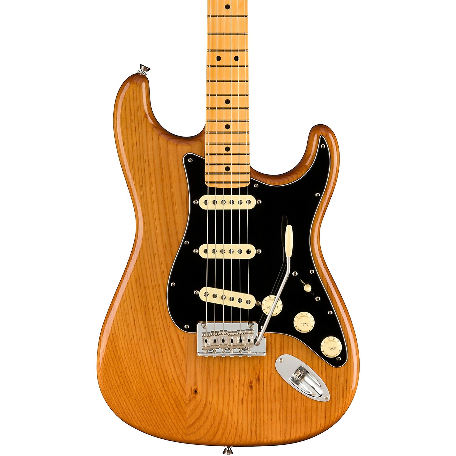 

Электрогитара Fender American Professional II из жареной сосны Stratocaster с кленовой накладкой на гриф, натуральный цвет