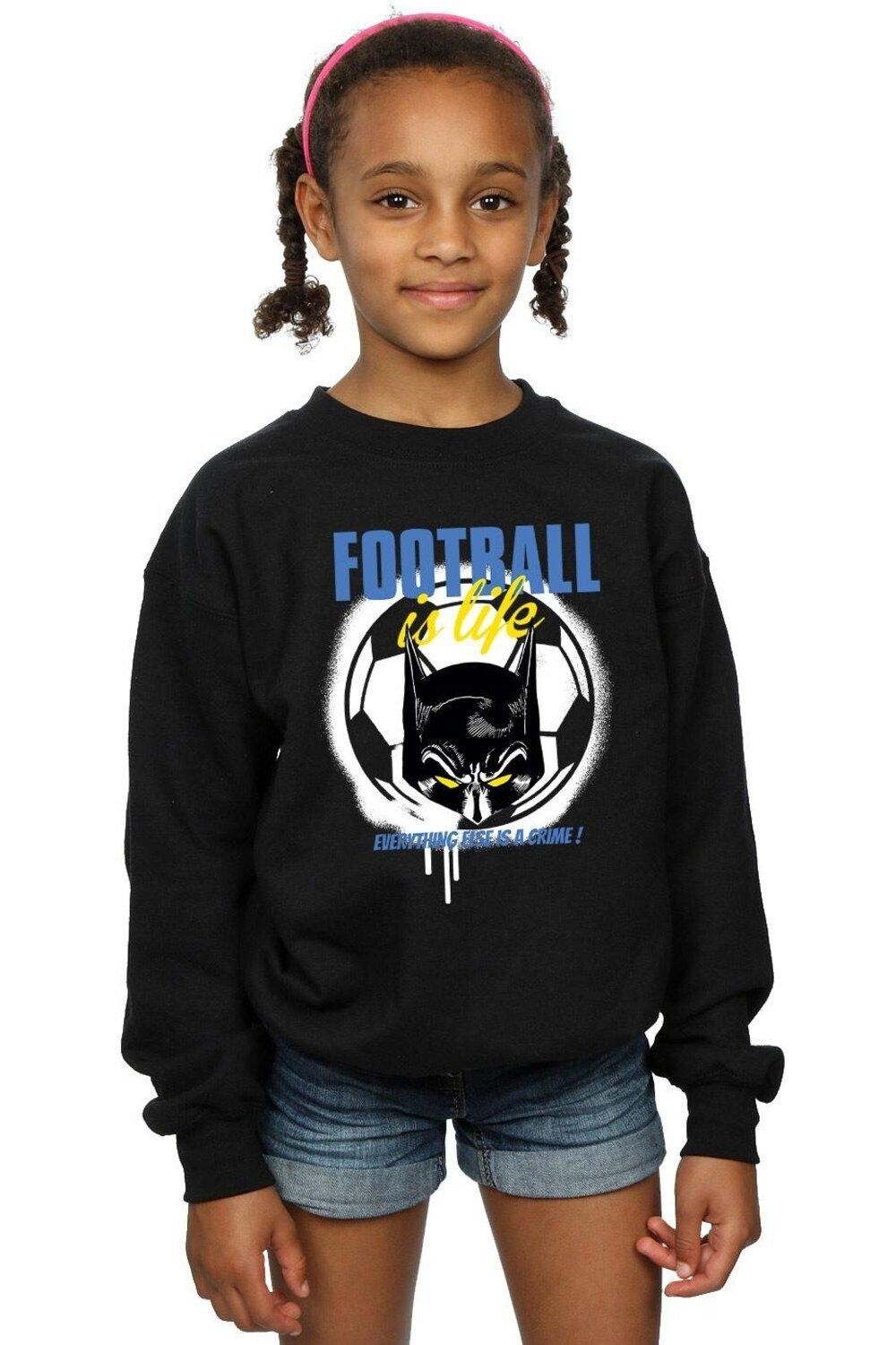 

Толстовка Batman Football is Life DC Comics, черный