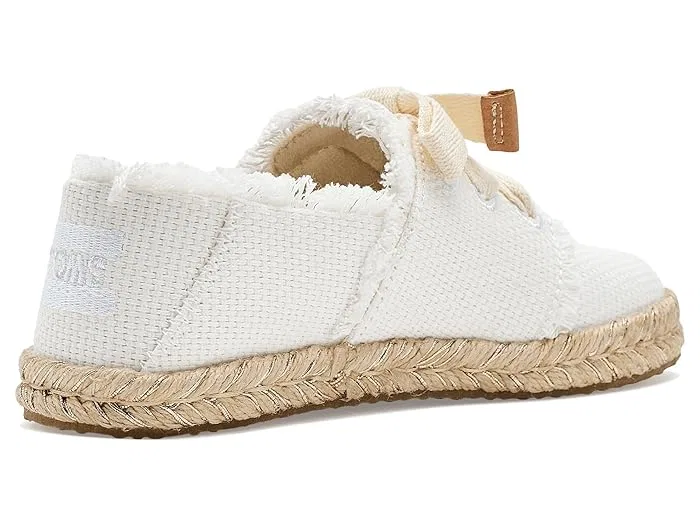 Кеды Carolina Lace-Up TOMS Kids, White — фото 4