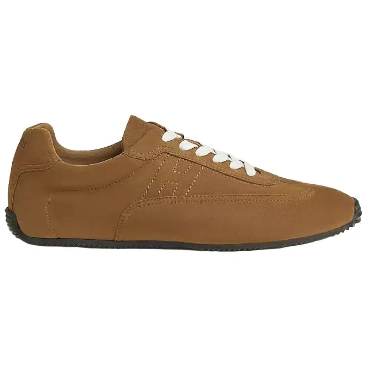 HERMES Master Low top Casual Shoes 0.6cm Men's Brown — фото 3