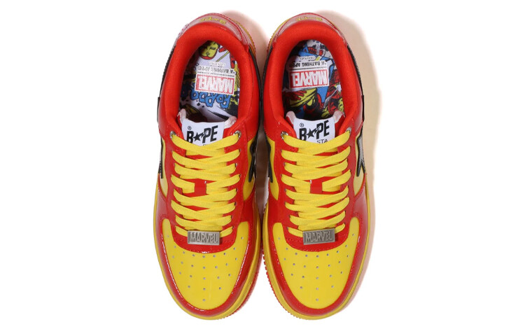 BAPE Bape Sta Marvel Comics Железный человек 2022 A Bathing Ape — фото 4