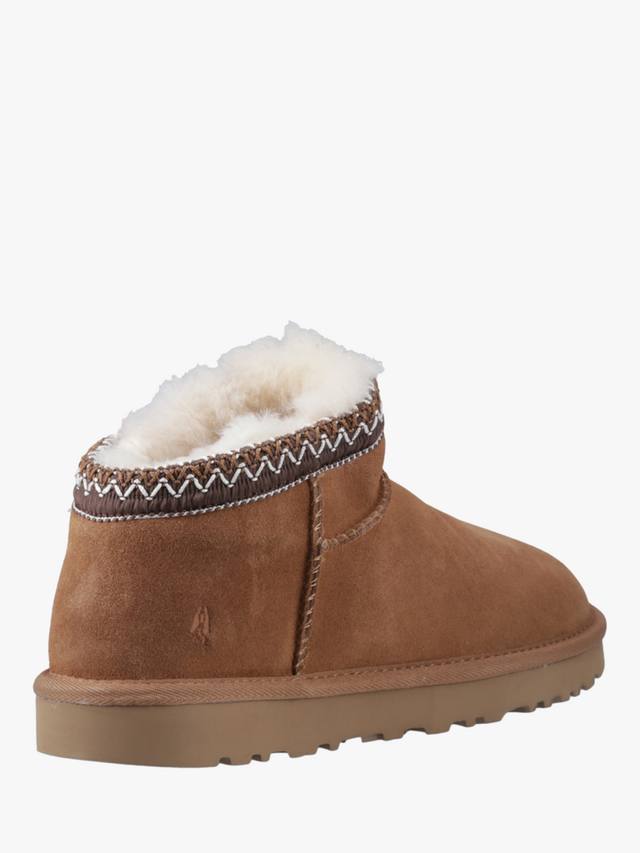 Замшевые тапочки с овчинным воротником sloane Hush Puppies, желто-коричневый — фото 3