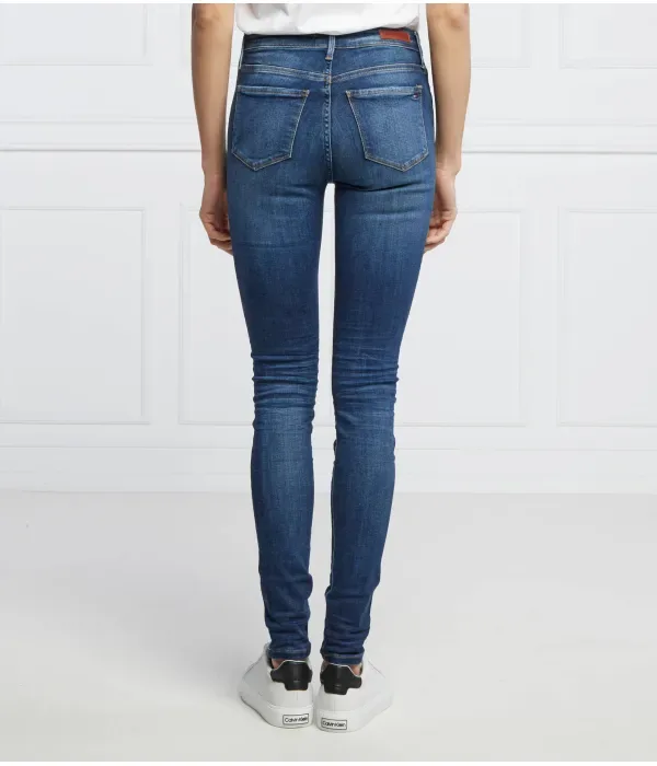 Джинсы Комо skinny fit Tommy Hilfiger, темно-синий — фото 4