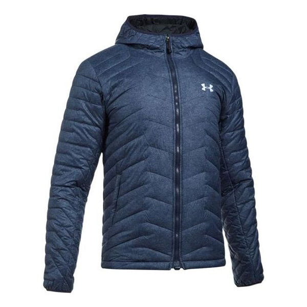

Куртка coldgear reactor hooded jacket 'navy' Under Armour, синий