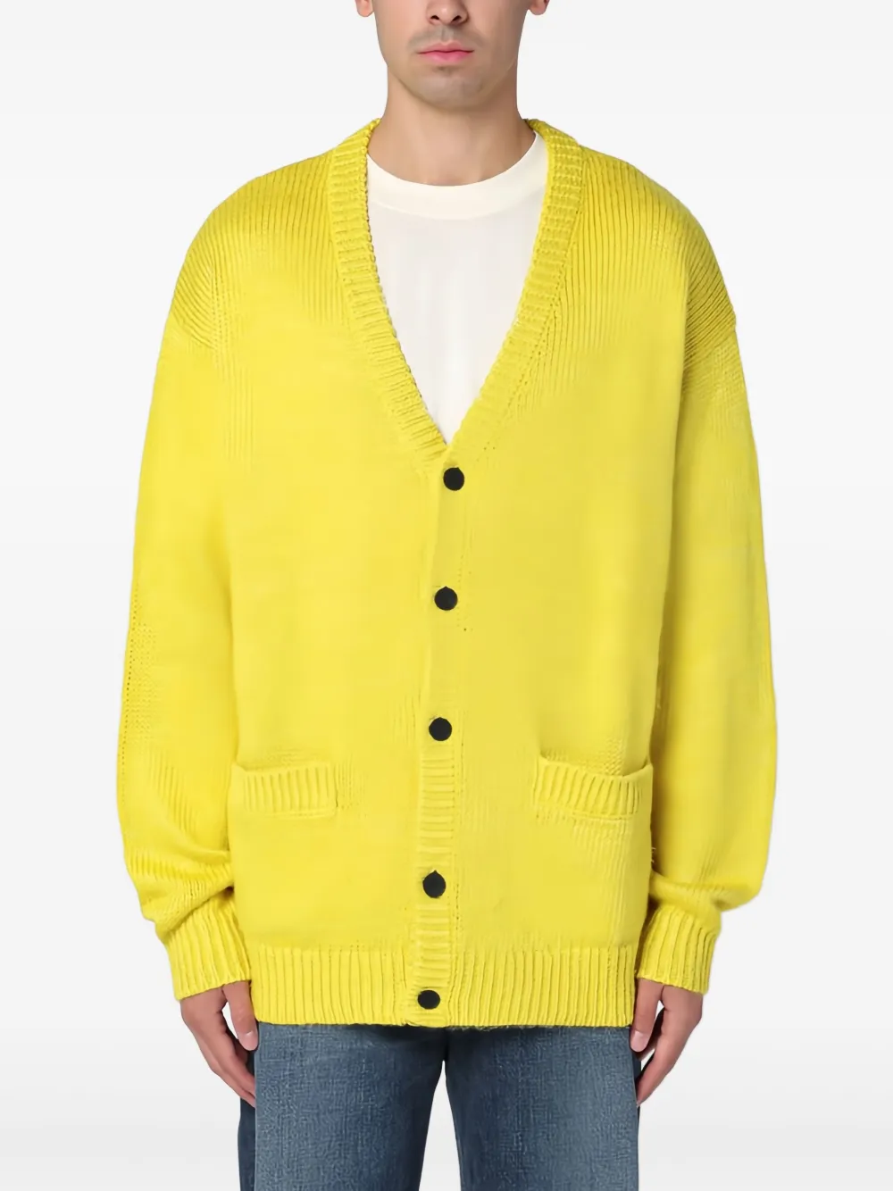 

Кардиган из смесового льна New Amsterdam, желтый