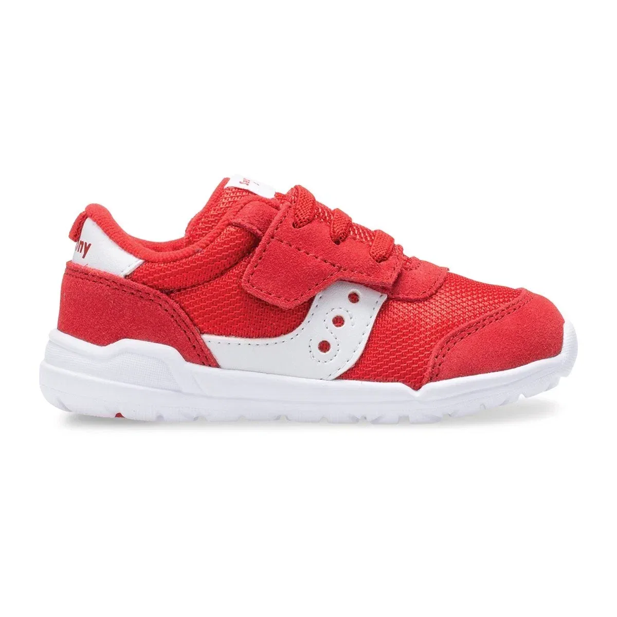 Детские кроссовки Saucony Jazz Riff SL262496, красно-белые, удобные, ZAP1338 — фото 2