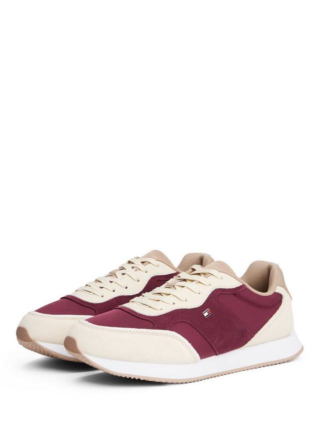 Тренеры Suede TH Monogram Tommy Hilfiger, Muslin — фото 3
