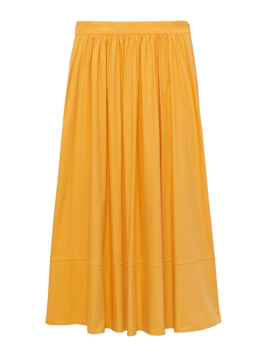 

Макси юбка MANGO Sunny, Mustard