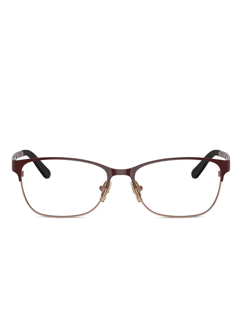 

Очки в геометричной оправе Vogue, красный