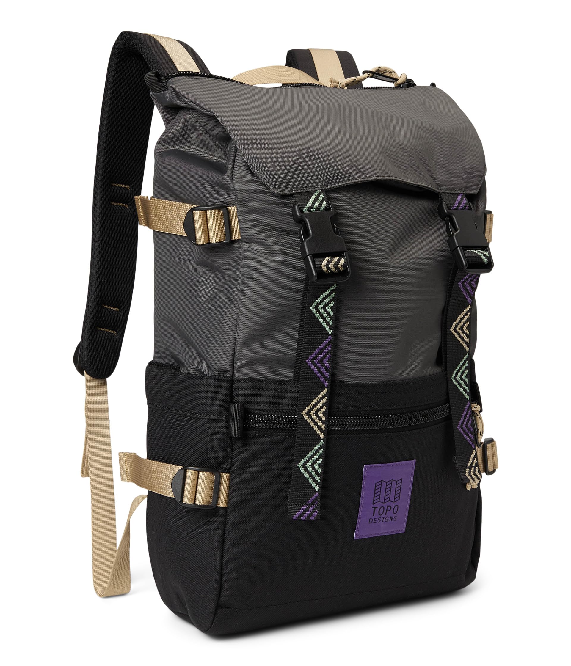

Рюкзак Unisex Topo Designs Rover Pack Classic, цвет Asphalt/Black