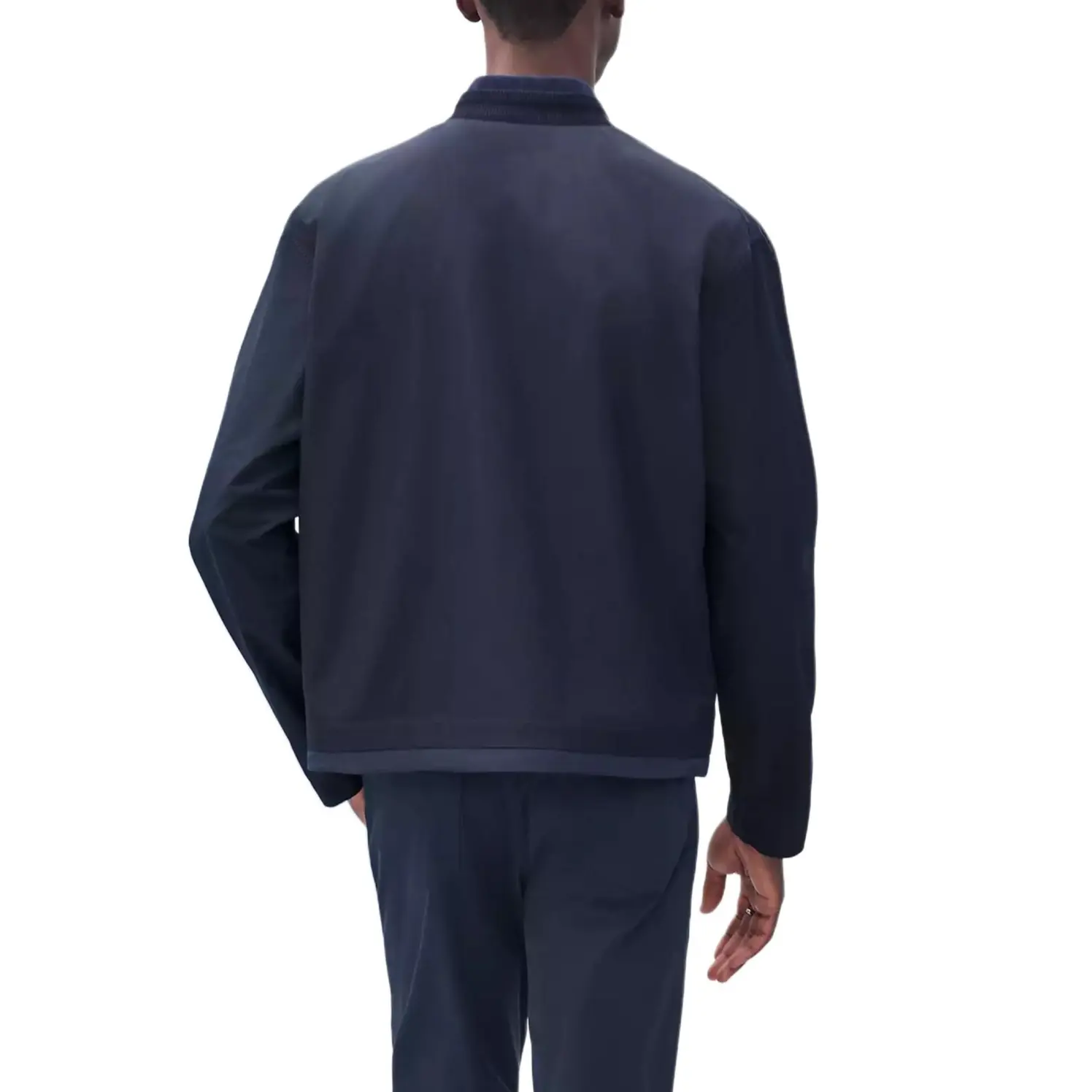 HERMES Куртка SS25 мужская морская синяя, Marine Blue — фото 3